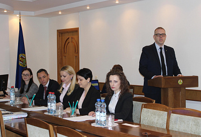 У Міністэрстве юстыцыі праведзены семінар па пытаннях нарматворчай дзейнасці