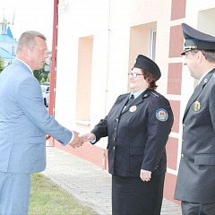 Міністр юстыцыі Сяргей Хаменка з працоўным візітам у Гродзенскім рэгіёне