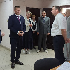 У Лагойску адбылося адкрыццё новага будынка аддзела прымусовага выканання