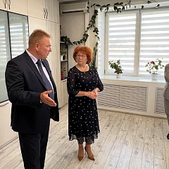 Гарадок з працоўным візітам наведаў намеснік Міністра юстыцыі Алег Кот