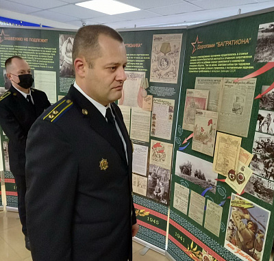 У рамках выніковай калегіі Міністэрства юстыцыі прадстаўлена фотадакументальная выстаўка «Выстаялі і перамаглі»