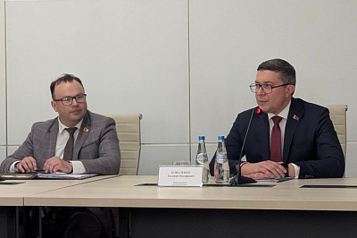 Евгений Коваленко сегодня встретился с нотариусами Могилевского нотариального округа