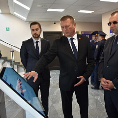 У Глыбокам адкрылі новы будынак міжраённага аддзела прымусовага выканання