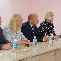 Міністр юстыцыі Сяргей Хаменка з працоўным візітам у Гродзенскім рэгіёне