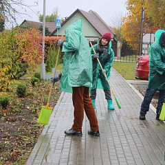 Работники Министерства юстиции приняли участие в республиканском субботнике 