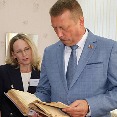 Міністр юстыцыі Сяргей Хаменка з працоўным візітам у Гродзенскім рэгіёне