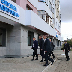 Міністр юстыцыі Сяргей Хаменка прыняў удзел у пасяджэнні Светлагорскага райвыканкама