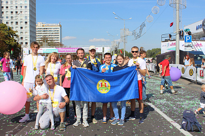 Каманда Міністэрства юстыцыі прыняла ўдзел у Мінскім паўмарафоне