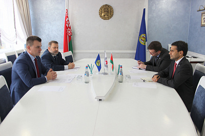 Міністр юстыцыі Рэспублікі Беларусь сустрэўся з Кіраўніком Рэгіянальнай дэлегацыі МКЧК