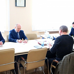 Рабочая паездка Міністра юстыцыі Сяргея Хаменкі ў Магілёў