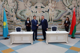 Мемарандум аб супрацоўніцтве падпісаны кіраўнікамі прававых ведамстваў Беларусі і Казахстана